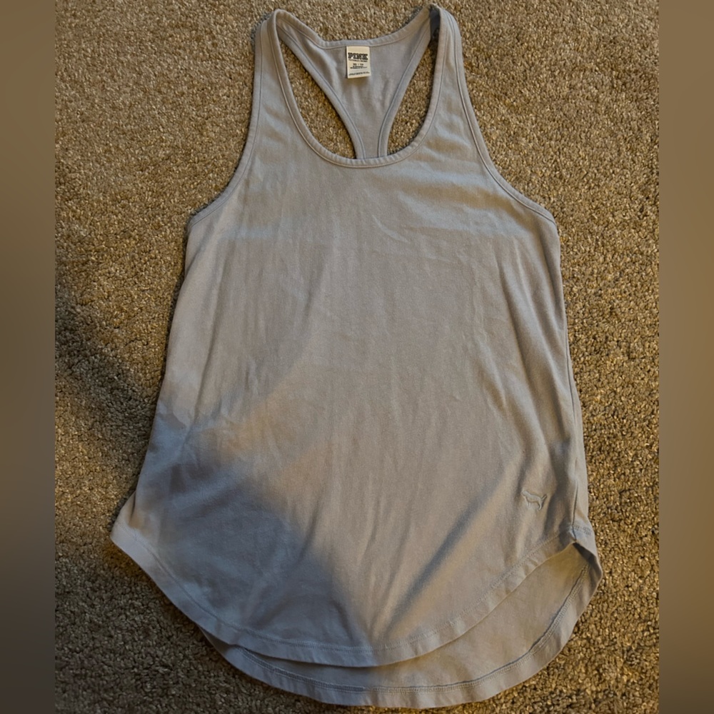 Periwinkle blue loose fitting tank top